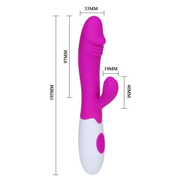 Flirtation Schnitziger Vibrator von Pretty Love Flirtation | Fesselliebe.de