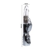 Amour Raketen Transparenter Rotator 26,5 cm von Baile Rotations | Fesselliebe.de