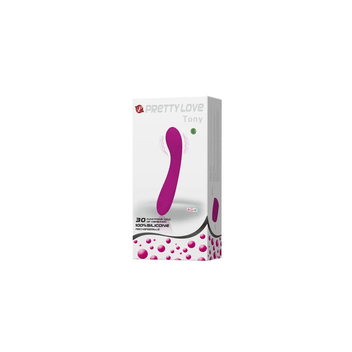 Tony Lilac Massager von Pretty Love High Grade | Fesselliebe.de