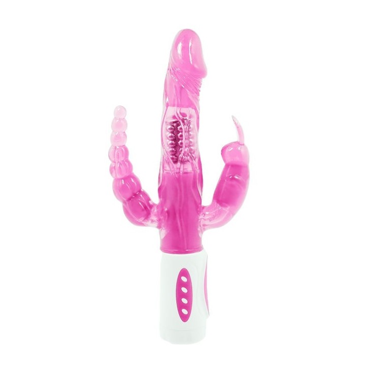 Pretty Bunny Dreifacher Vibrator Rotator von Baile Rotations | Fesselliebe.de