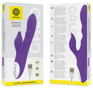 Galo Lilac Vibrator Kompatibel mit Watchme Wireless Technology von Galatea