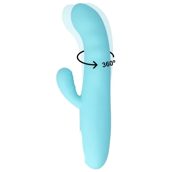 Eiffel Turquoise Blau Drehvibrator von Mia | Fesselliebe.de