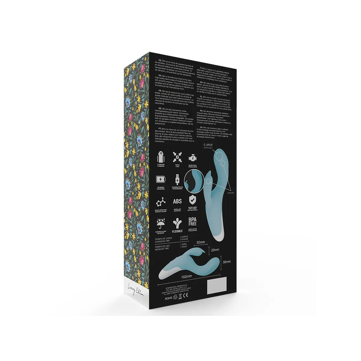 Dresde Vibrator Blaue Türkis von Mia | Fesselliebe.de