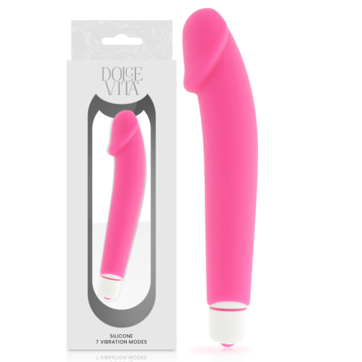 Realistic Pink Silikone von Dolce Vita | Fesselliebe.de