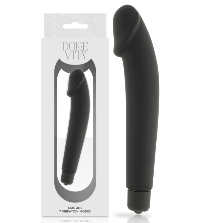 Realistic Black Silikone von Dolce Vita | Fesselliebe.de