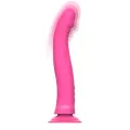 Michelangelo Rosa Silikon-Vibrator-Dildo von Intense Fun