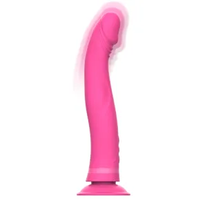 Michelangelo Rosa Silikon-Vibrator-Dildo von Intense Fun
