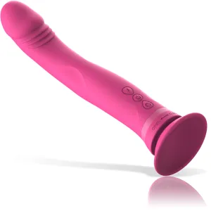 Michelangelo Rosa Silikon-Vibrator-Dildo von Intense Fun
