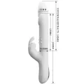 Reese Vibrator mit Silberne Rotation von Pretty Love