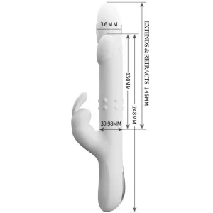 Reese Vibrator mit Silberne Rotation von Pretty Love