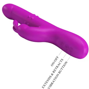 Reese Vibrator mit Lila Rotation von Pretty Love