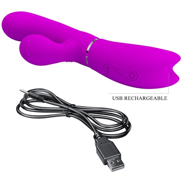 Klitoris-Stimulierender Vibrator von Pretty Love | Fesselliebe.de
