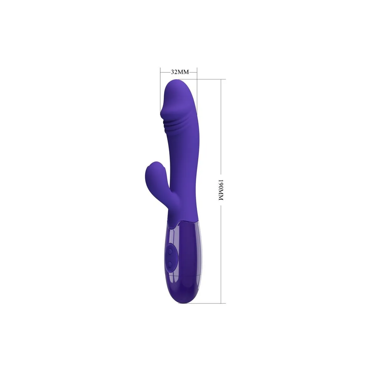 Snappy Jugendvibrator & G-Spot-Stimulator Violett von Pretty Love Led | Fesselliebe.de