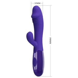 Snappy Jugendvibrator & G-Spot-Stimulator Violett von Pretty Love Led