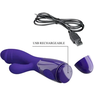 Snappy Jugendvibrator & G-Spot-Stimulator Violett von Pretty Love Led