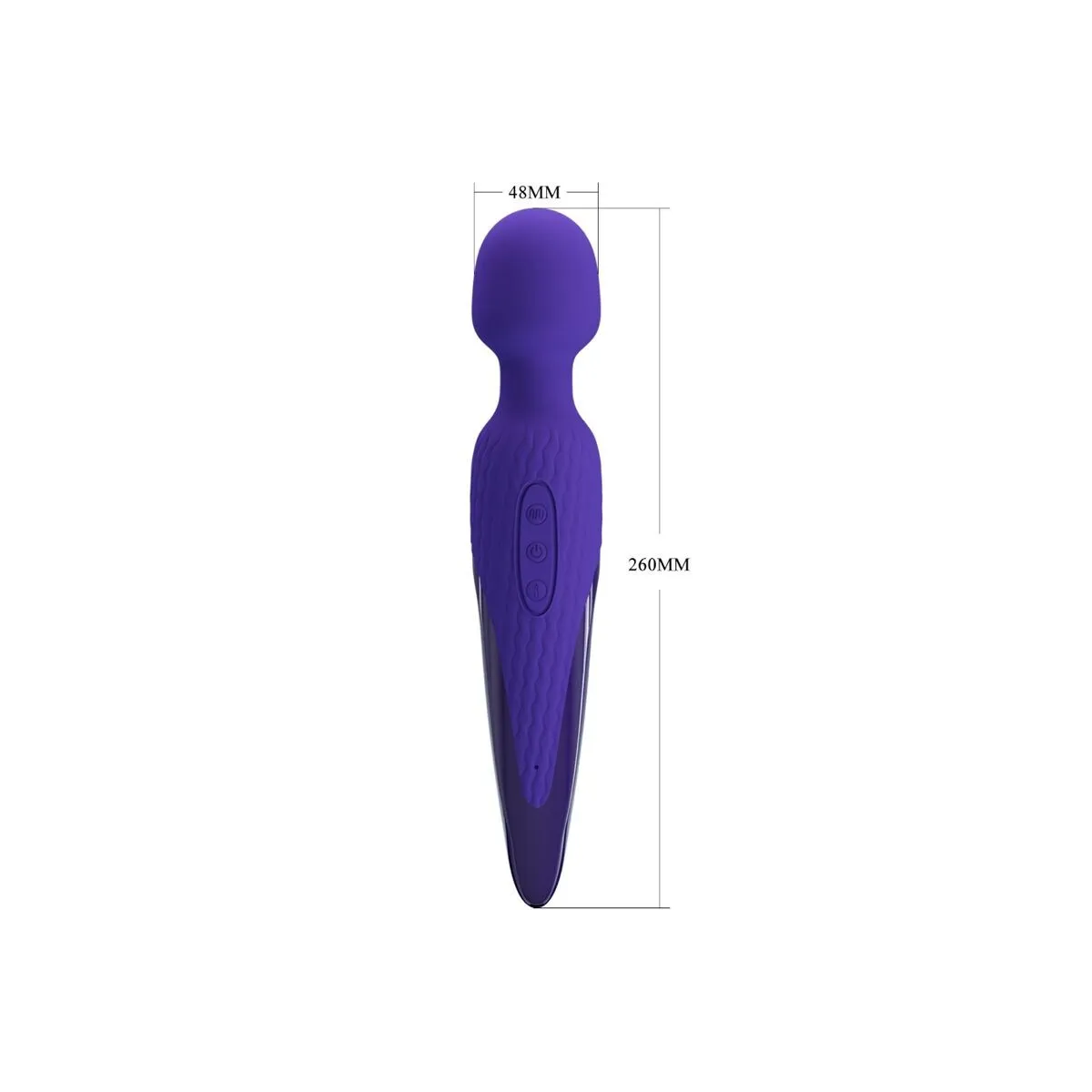Antony Youth Wand Vibrator Violet Wrmeeffekt von Pretty Love Youth | Fesselliebe.de