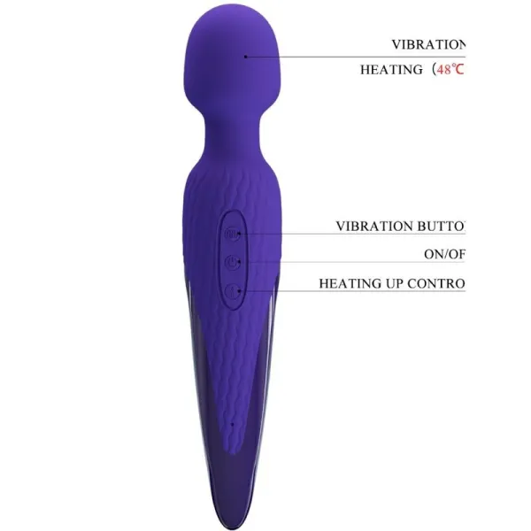 Antony Youth Wand Vibrator Violet Wrmeeffekt von Pretty Love Youth | Fesselliebe.de