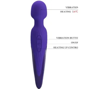 Antony Youth Wand Vibrator Violet Wrmeeffekt von Pretty Love Youth