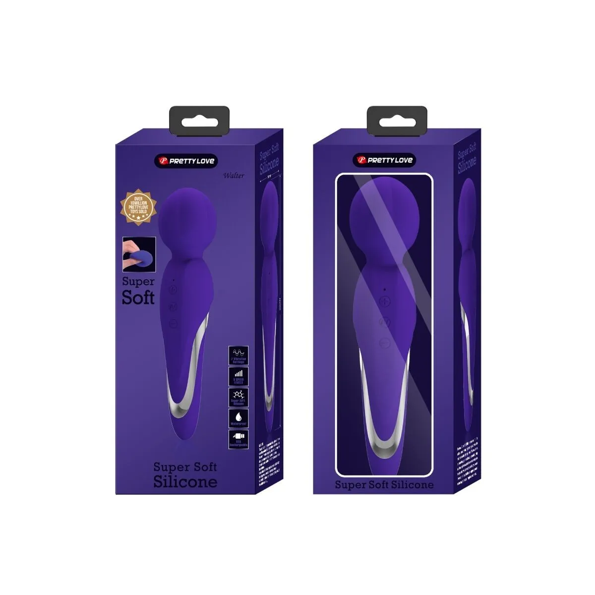 Walter Vibrator Stab Lila von Pretty Love Flirtation | Fesselliebe.de