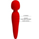 Meredith Massager 12 Vibrationsmodi Rot von Pretty Love Smart | Fesselliebe.de