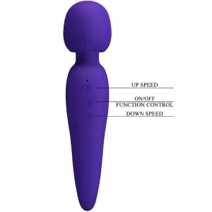 Meredith Massager 12 Vibrationsmodi Lila von Pretty Love Smart
