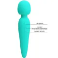 Meredith Massager 12 Vibrationsmodi Aqua Grün von Pretty Love Smart