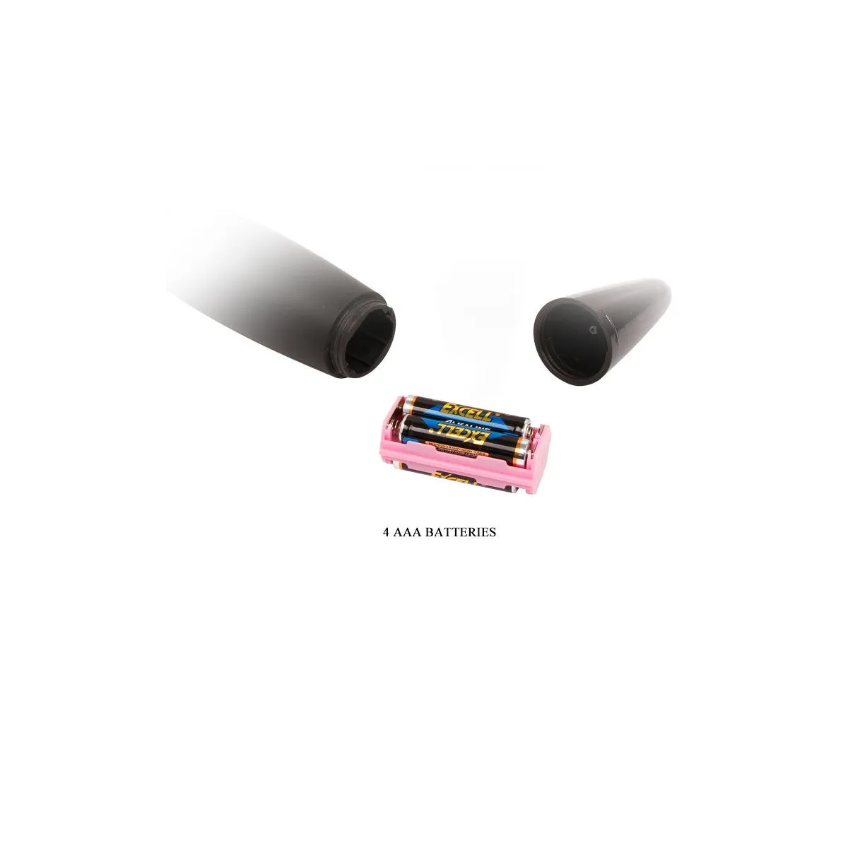 Power Kraftvolles Kompaktes Massager Schwarz von Baile | Fesselliebe.de