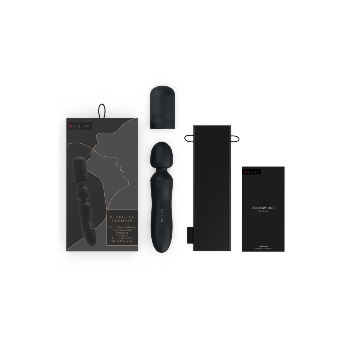 Bthrilled Vibrator Stab Premium Schwarz von B Swish | Fesselliebe.de