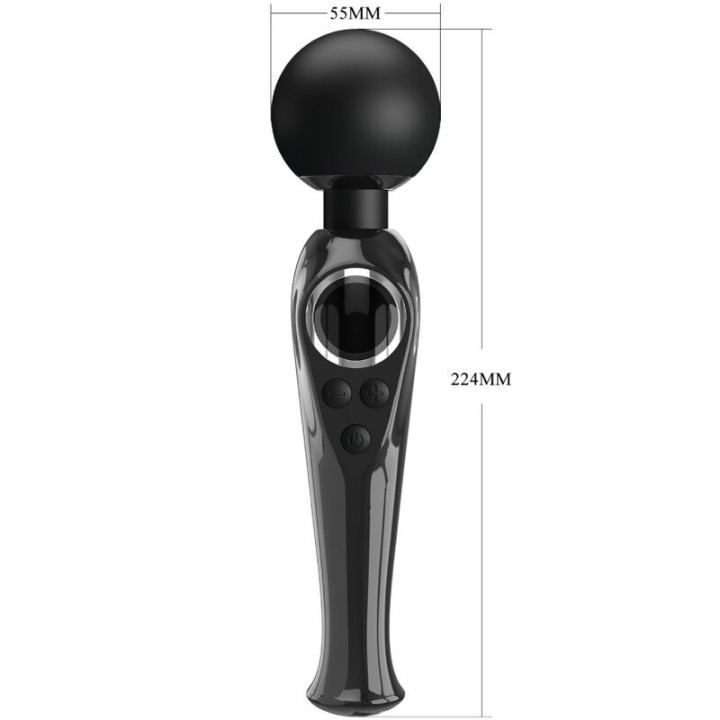 Skyler Vibrator Stab Schwarz von Pretty Love Led | Fesselliebe.de