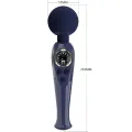 Skyler Vibrator Stab Blau von Pretty Love Led