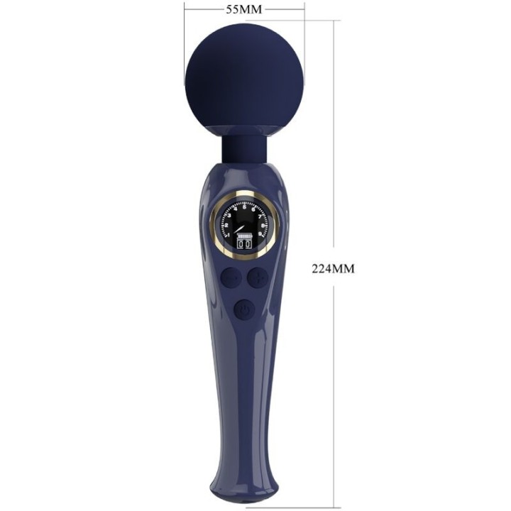 Skyler Vibrator Stab Blau von Pretty Love Led | Fesselliebe.de