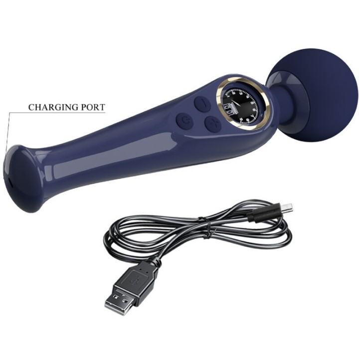 Skyler Vibrator Stab Blau von Pretty Love Led | Fesselliebe.de
