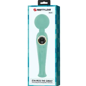 Skyler Green Wand Vibrator von Pretty Love Led
