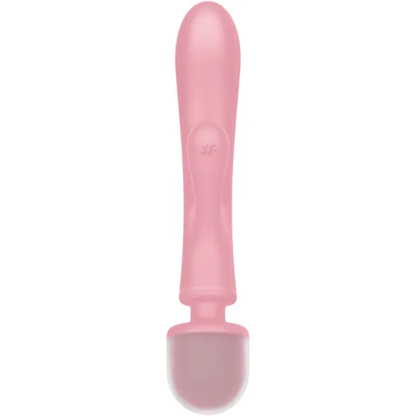 Triple Lover Rabbit Vibrator Massager Rosa von Satisfyer Vibrator | Fesselliebe.de