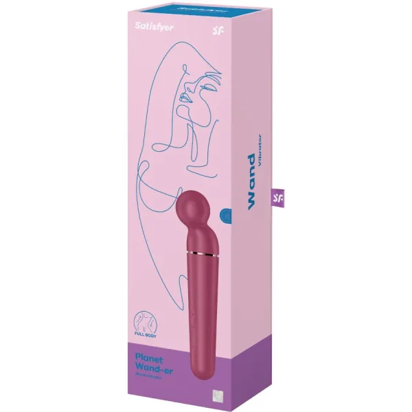 Planet Wand-Er Vibrator Massager Berry von Satisfyer Wand | Fesselliebe.de