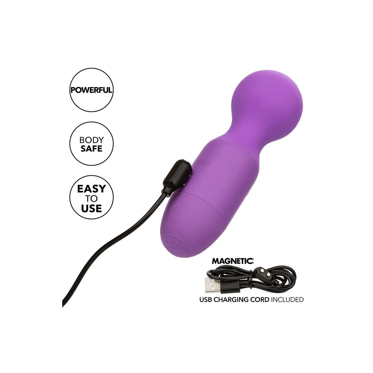 First Time wiederaufladbares Massagerät 10 Vibrationen Lila von Calexotics | Fesselliebe.de