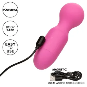 First Time wiederaufladbarer Massager 10 Vibrationen Rosa von Calexotics
