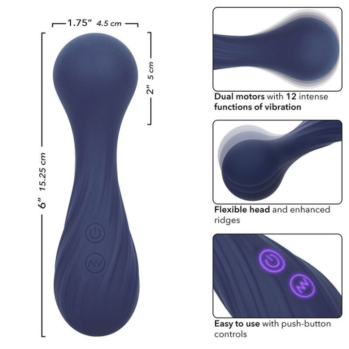Charisma Temptation Massager 12 Funktionen Lila von Calexotics | Fesselliebe.de