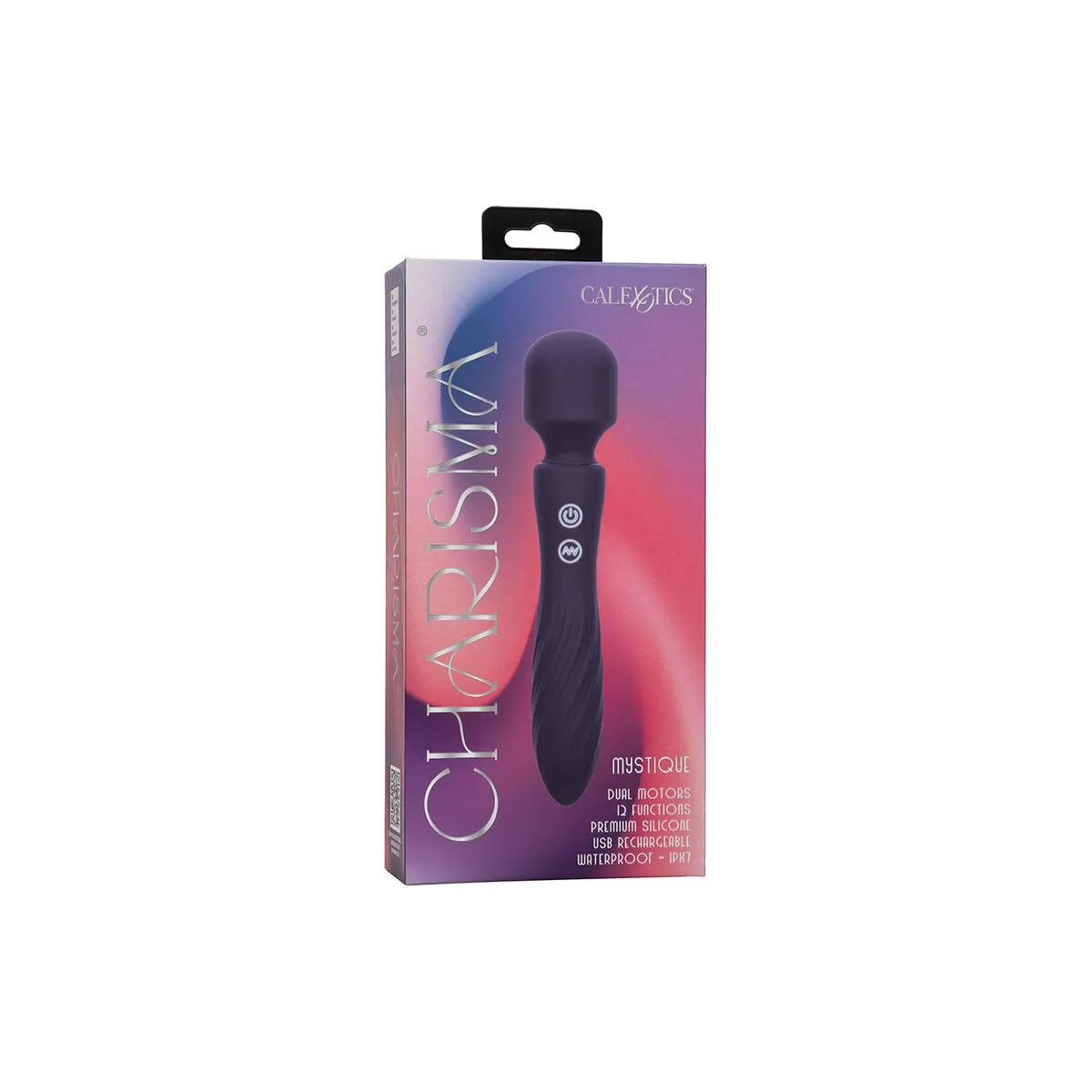 Charisma Mystique Massager Doppelmotor 12 Funktionen 20,5 cm X 4,5 cm Lila von Calexotics | Fesselliebe.de