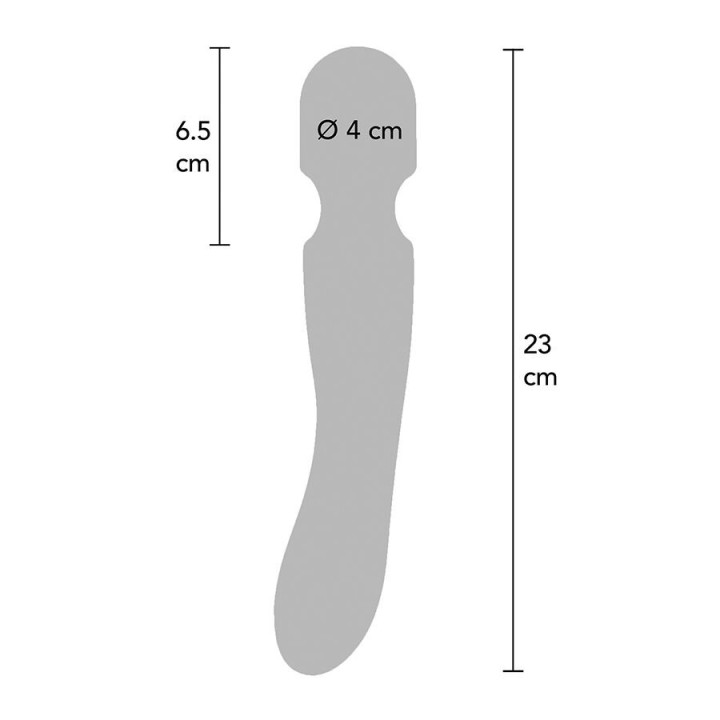 Zenith Licht-Massager-Stab Schwarz von Toyjoy | Fesselliebe.de