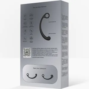 Axi Vibrierender Massagestab Schwarz von Snail Vibe