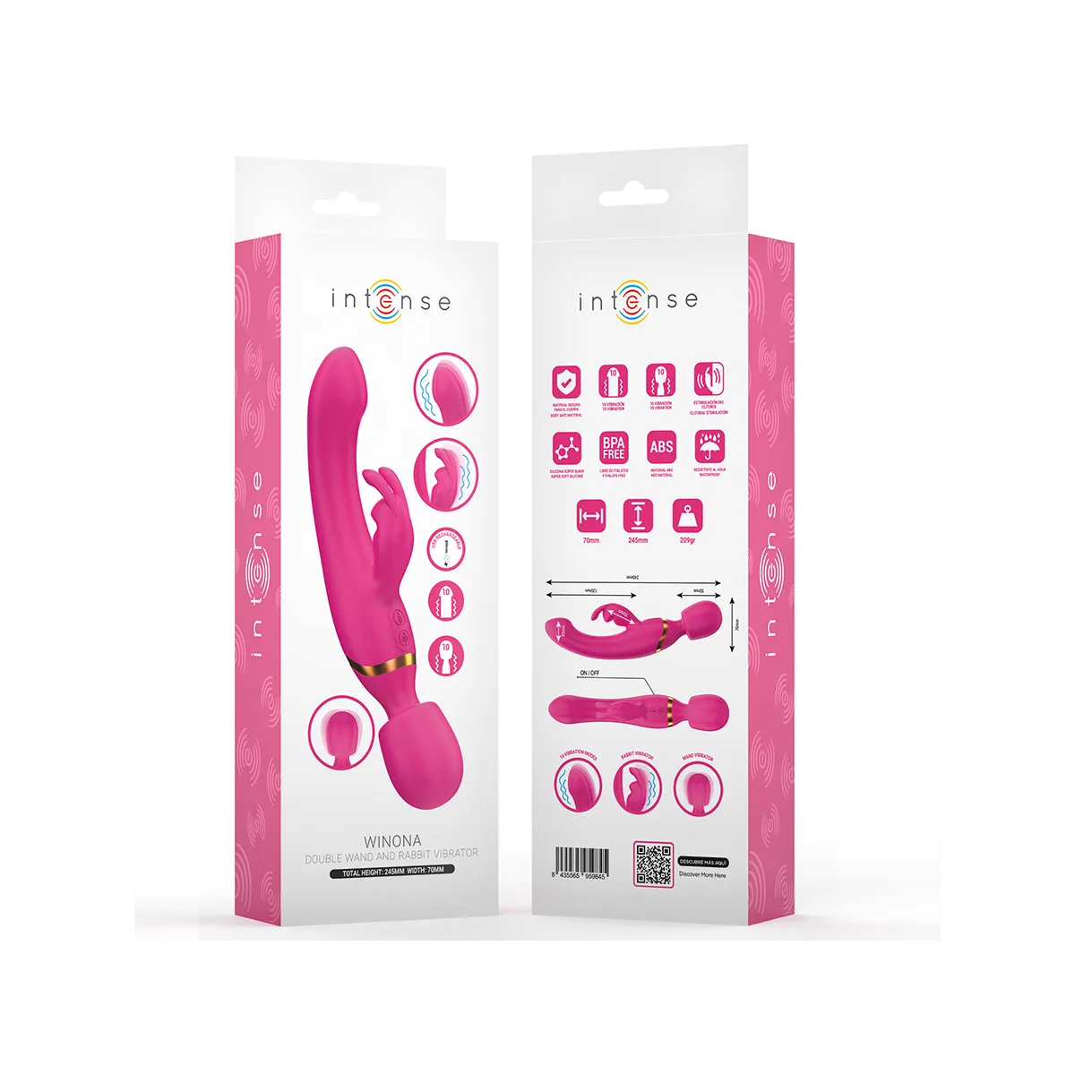 Winona Doppelvibrator Hase & Stab von Intense Fun | Fesselliebe.de