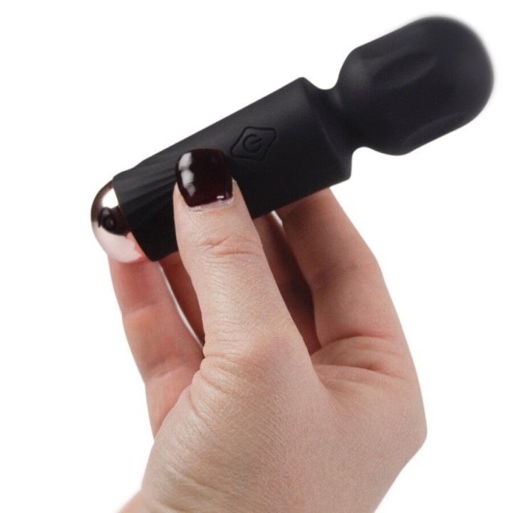 Mini-Akku-Zauberstab mit 16 Funktionen, Schwarze Tulpe von Rocks-Off | Fesselliebe.de