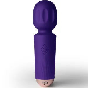 Mini-Aufladbarer Stab mit 16 Funktionen Violet Dream von Rocks-Off | Fesselliebe.de