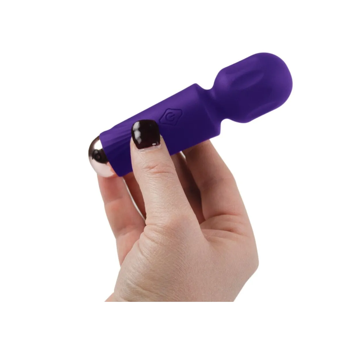 Mini-Aufladbarer Stab mit 16 Funktionen Violet Dream von Rocks-Off | Fesselliebe.de