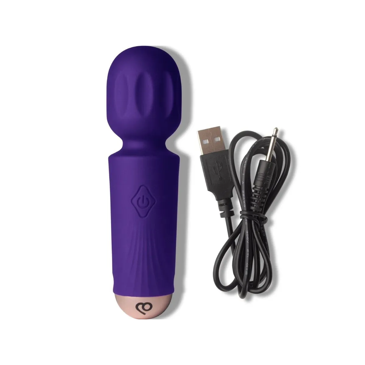 Mini-Aufladbarer Stab mit 16 Funktionen Violet Dream von Rocks-Off | Fesselliebe.de