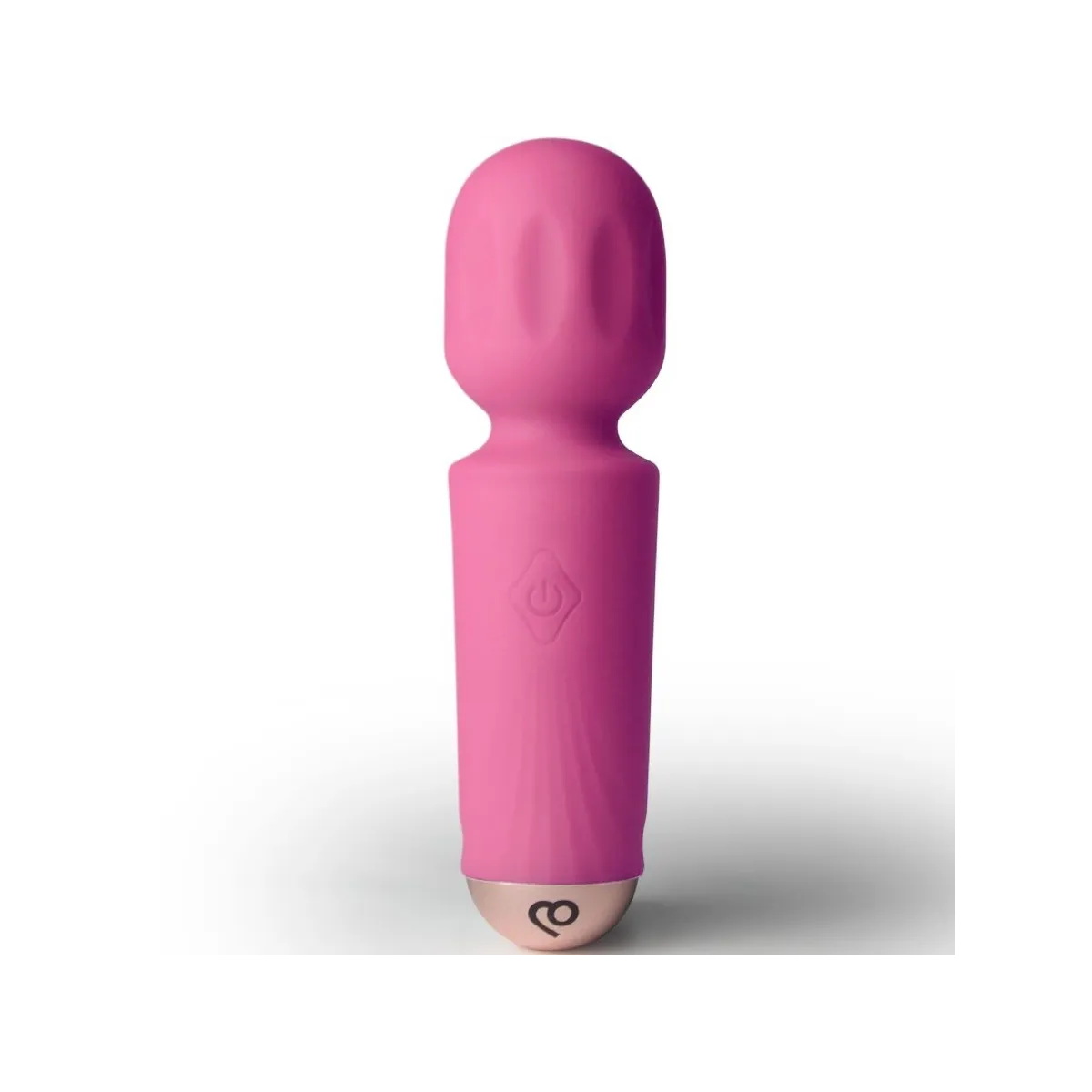 Wiederaufladbarer Mini-Zauberstab mit 16 Funktionen, Pfingstrosenrosa von Rocks-Off | Fesselliebe.de