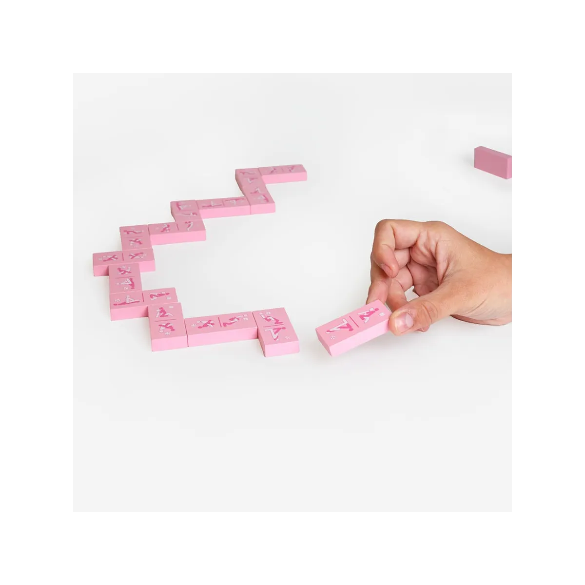 Kinky Domino Holzspiel von Secretplay 100% Games | Fesselliebe.de