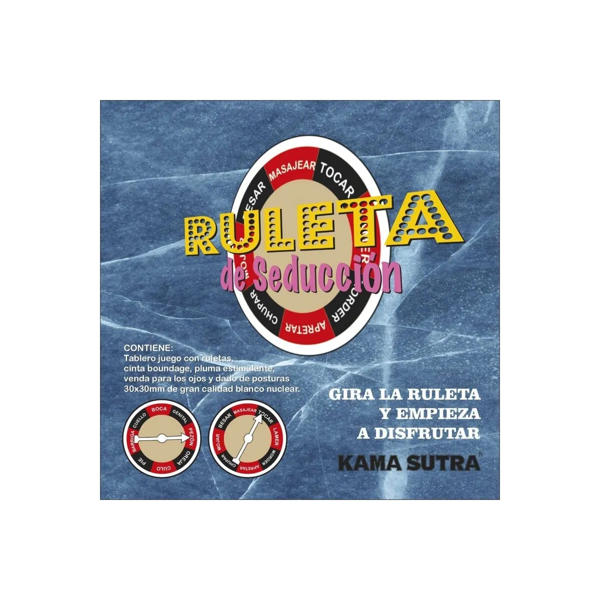 Roulette der Verführung Kamasutra Spiel von Diablo Picante | Fesselliebe.de