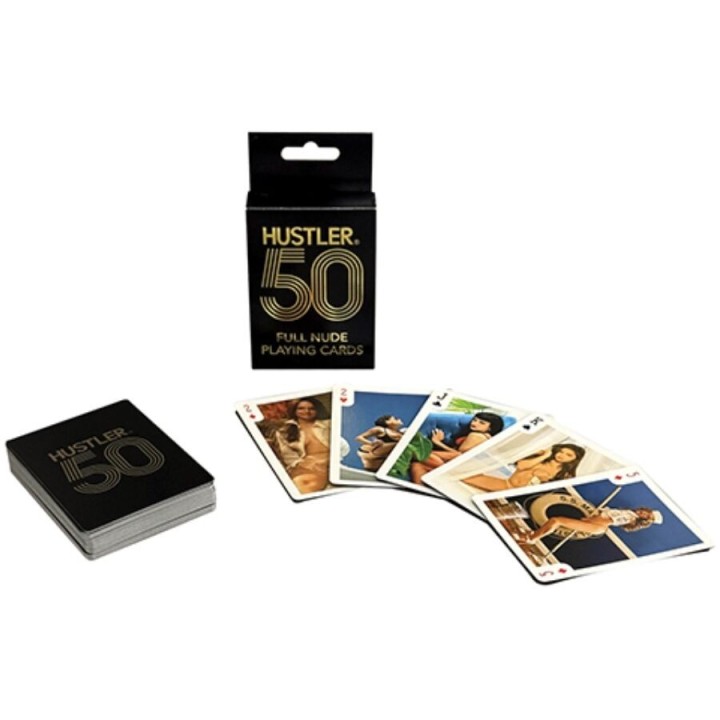 Hustler 50 Vollständig Nackte Spielkarten von Kheper Games | Fesselliebe.de
